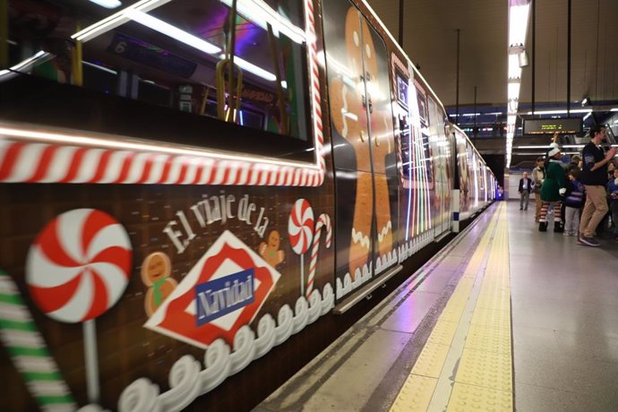 Tren de la Navidad de Metro de Madrid