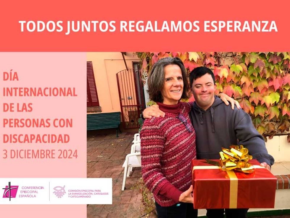 Cartel de la CEE por el Día Internacional de las Personas con discapacidad.