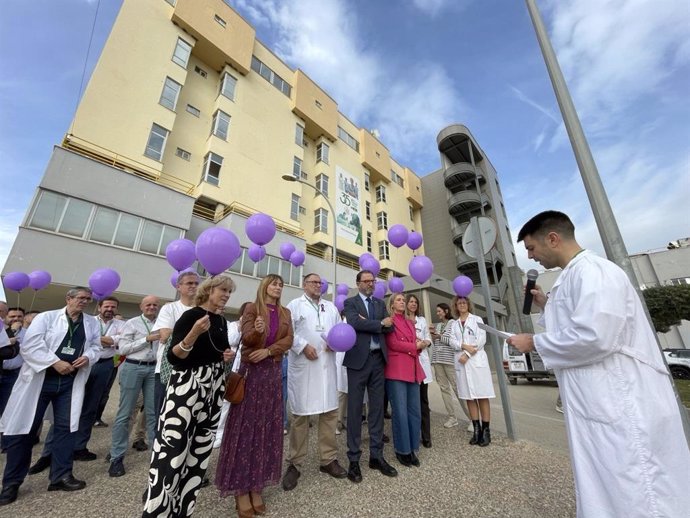 El Hospital Clínico de Málaga renueva su compromiso en la lucha contra la violencia hacia las mujeres