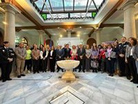 El delegado de la Junta en Jaén hace un llamamiento a la suma de esfuerzos en la lucha contra la violencia de género