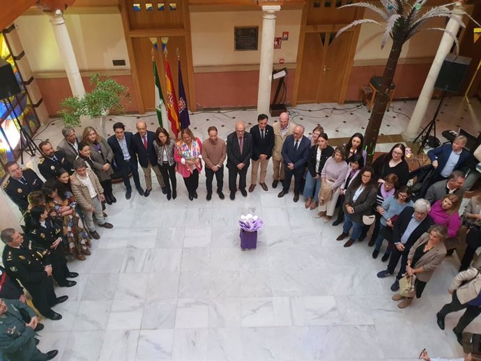 Acto institucional organizado por el Ayuntamiento de Jaén organizado por el 25N.