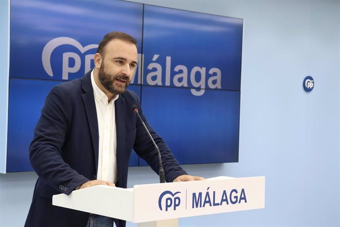 El diputado nacional por el PP de Málaga Mario Cortés.