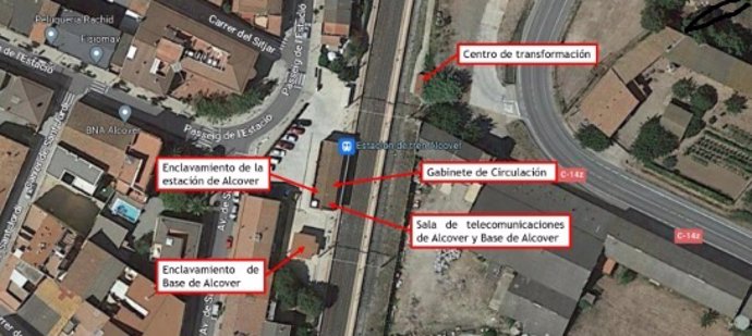 Adif licita por 12 millones la renovación de instalaciones de la estación de Alvocer (Tarragona)