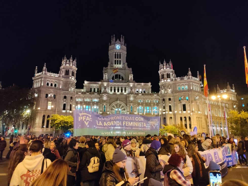 Manifestación foro de Madrid
