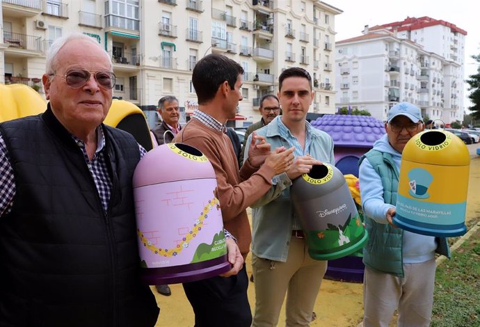 Jaime Espinar en la presentación de la campaña de Ecovidrio y Disney.