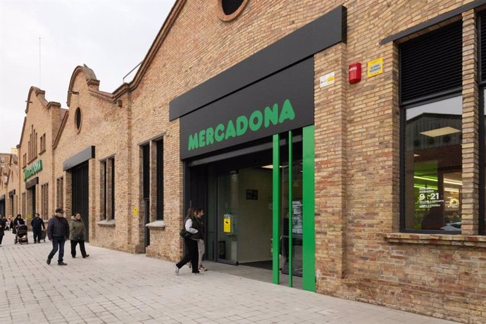 Nuevo supermercado eficiente de Mercadona en Lleida.