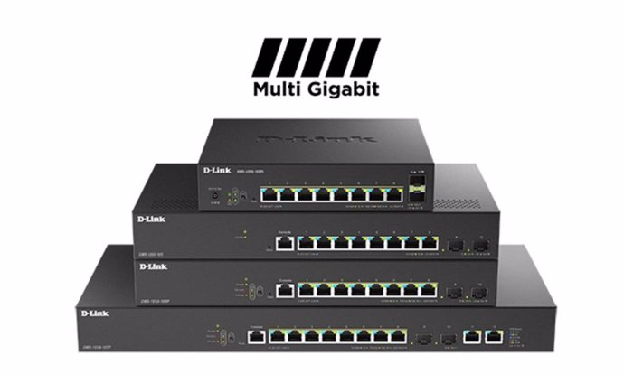 Nueva gama de 'switches' Multi-Gigabit Smart Managed DMS-1250.