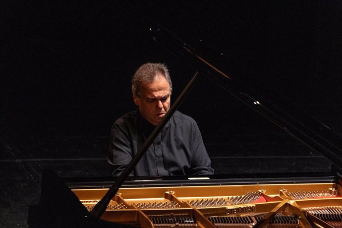 Arcadi Volodos, en su concierto en el Teatro Góngora.