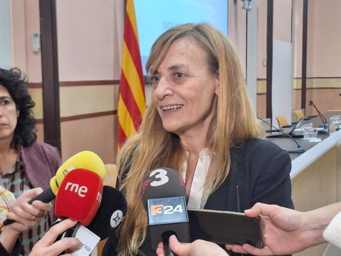 La directora de la Aquas Sandra García