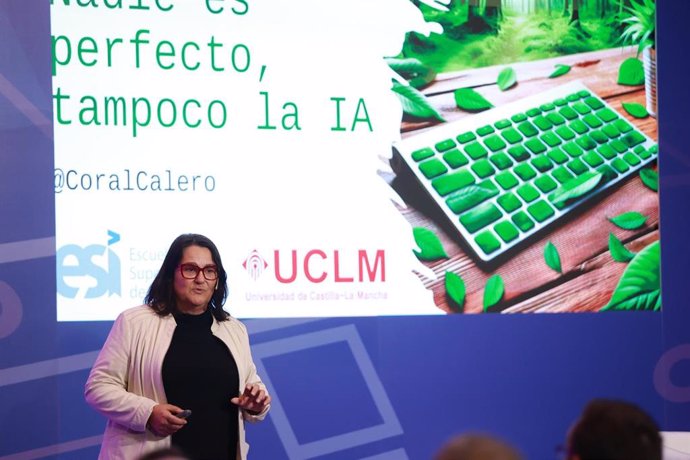 Coral Calero en la Feria de la Innovación de Sevilla