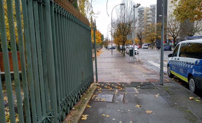 Herida grave una mujer de 60 años tras ser atropellada por una ciclista que circulaba por la acera en Pamplona