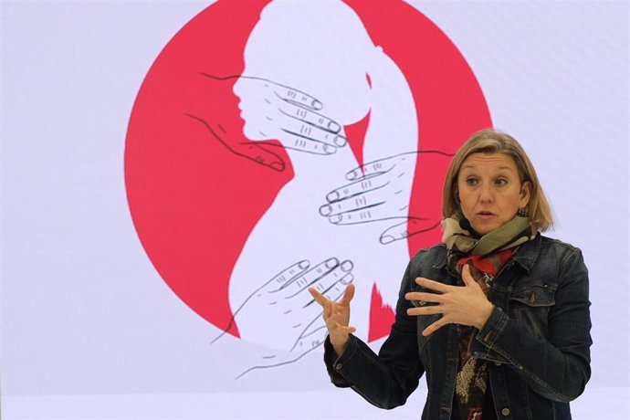 Isabel Blanco, durante su intervención en el foro.