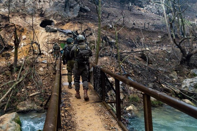 Archivo - Militares del Ejército de Israel en una fotografía publicada por las Fuerzas Armadas de Israel (FDI) en medio de la invasión de Líbano