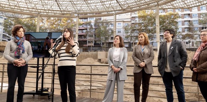 Presentación de los resultados del proyecto piloto "Museos para el bienestar", que aprovecha los beneficios terapéuticos del arte, que impulsan el Ayuntamiento de Zaragoza y diez centros de salud