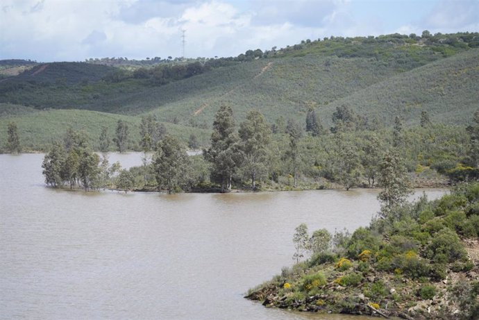 Archivo - Embalse de Aznalcóllar. A 01 de abril de 2024, en Sevilla (Andalucía, España).