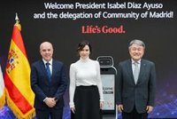 Ayuso ratifica un protocolo con LG Electronics para continuar aplicando la Inteligencia Artificial en el sector público