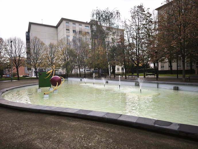 La nueva fuente de la Plaza de los Tilos