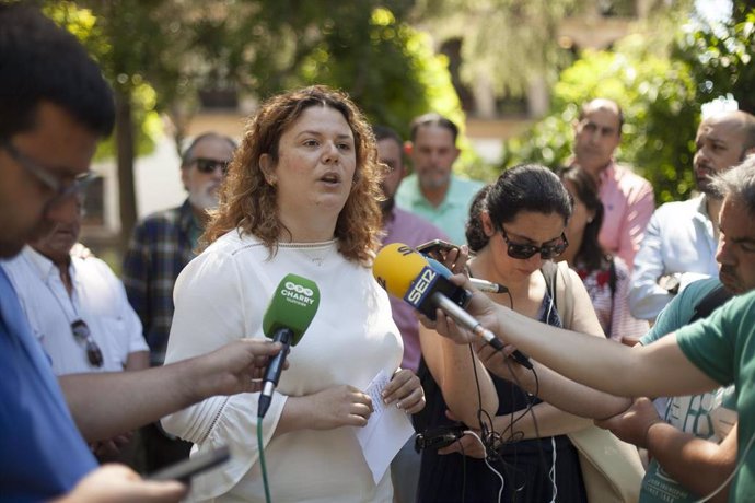 Archivo - Teresa Valdenebro, alcaldesa de Ronda, renuncia a las primarias del PSOE.