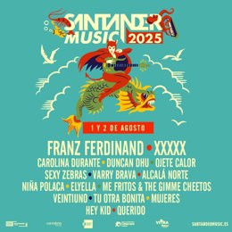 Primeros artistas confirmados del Santander Music 2025