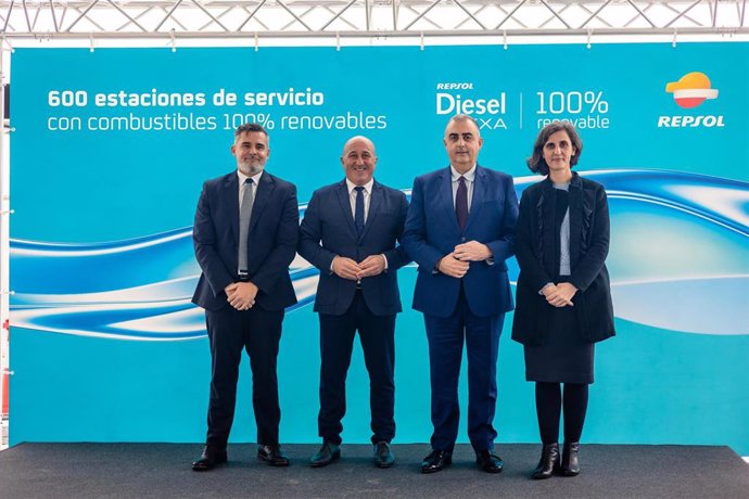 Repsol alcanza su meta de las 600 estaciones de servicio con combustible renovable antes de acabar 2024