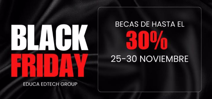 Becas Black Friday en Becas Black Friday en EDUCA EDTECH Group