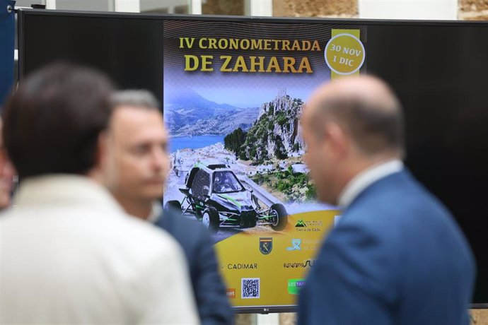 Presentación en la Diputación de Cádiz de la IV Cronometrada de Zahara