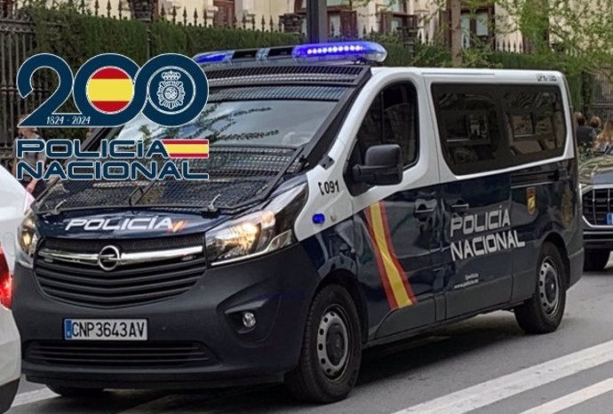 Vehículo de la Policía Nacional