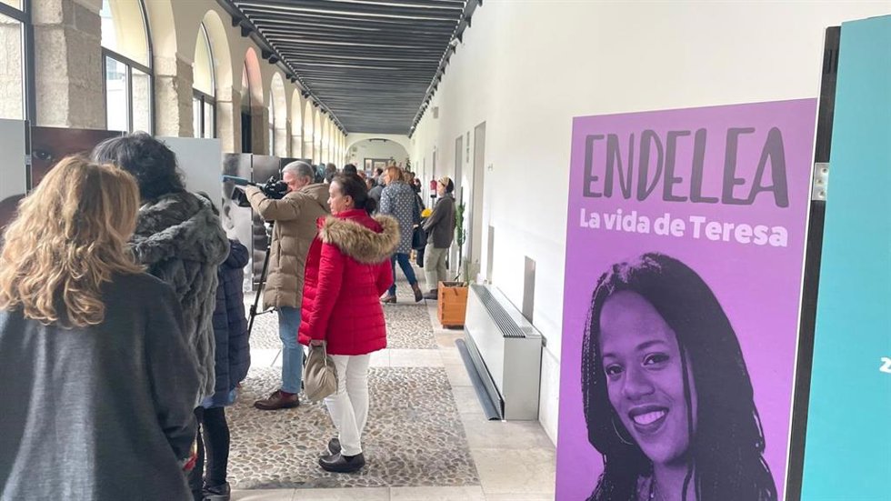 Exposición 'La vida de Teresa' en el Claustro de San Benito de Valladolid