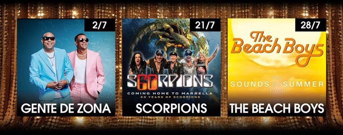 Scorpions y otras confirmaciones en Starlite 2025.