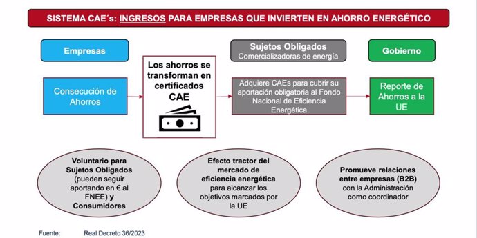 Funcionamiento Sistema CAEs