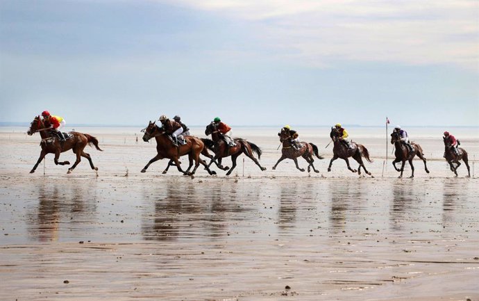 Carrera de caballos Sanlúcar