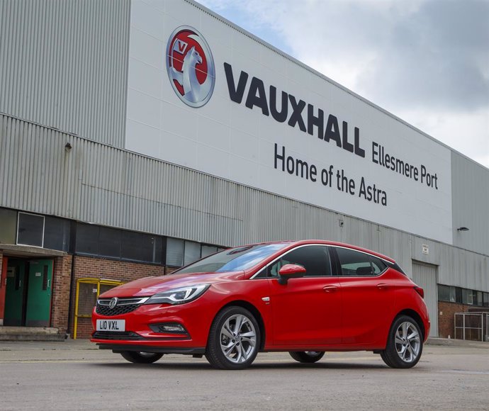 Archivo - Planta de Vauxhall en Ellesmere Port (Reino Unido)