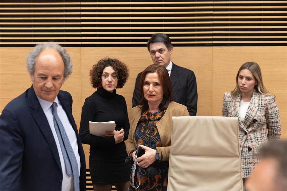 Archivo -  Miembros de la Mesa de la Comisión de Investigación sobre la Operación Cataluña'