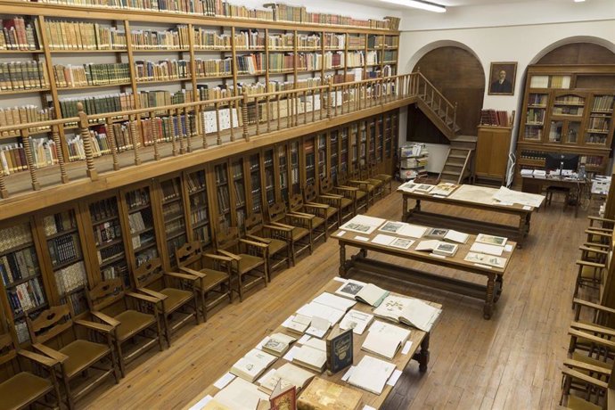 La biblioteca de la Escuela de Artes y Oficios de Vitoria-Gasteiz