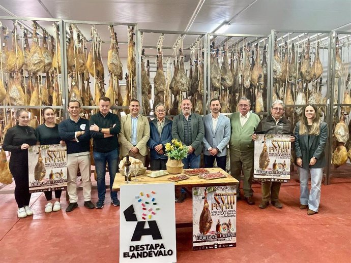 Presentación de la XVIII Feria Agroganadera del Cerdo Ibérico y su Industria de Villanueva de los Castillejos (Huelva).