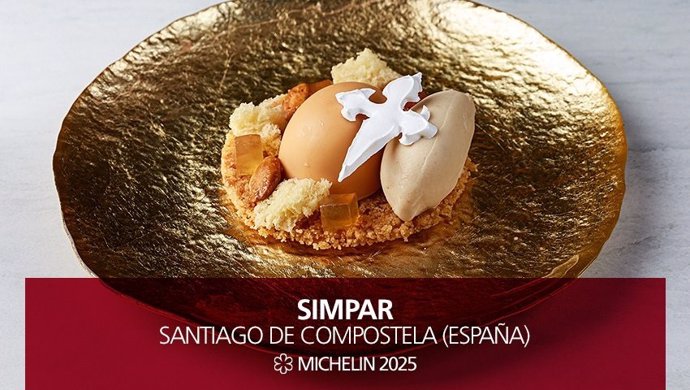 El restaurante Simpar de Santiago consigue su primera Estrella Michelin.