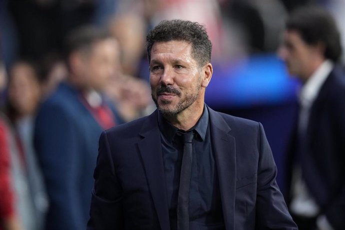 Archivo - Diego Pablo Simeone, entrenador del Atlético de Madrid.