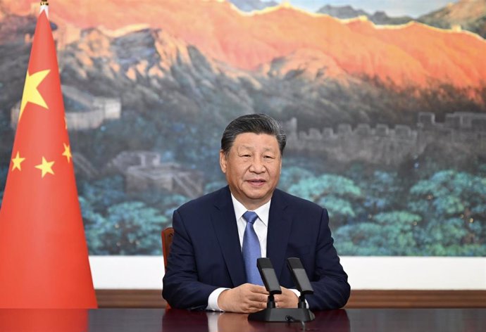 El presidente de China, Xi Jinping, durante una conferencia en la localidad de Wuzhen, situada en la provincia china de Zhejiang (archivo)