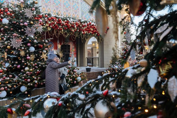 Mercadillo navideño en Italia