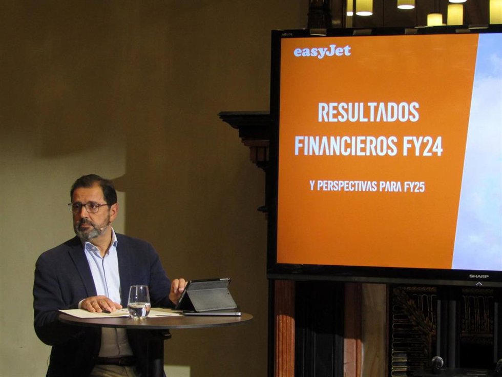 El director general de easyJet en el sur de Europa, Javier Gándara