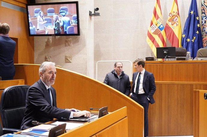 El presidente del Gobierno de Aragón, Jorge Azcón.