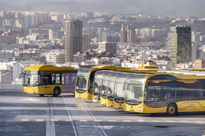 Guaguas Municipales, guaguas, Las Palmas de Gran Canaria