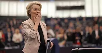 Von der Leyen logra un aprobado muy ajustado de la Eurocámara para su nuevo Ejecutivo con Ribera y Fitto