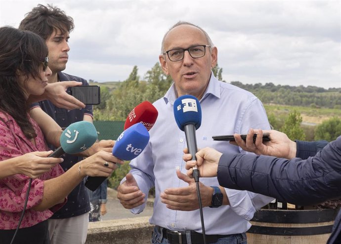 Archivo - El diputado general de Álava, Ramiro González