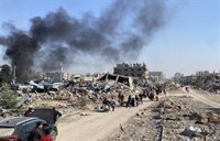 Aumentan a cerca de 44.300 los muertos y a 105.000 los heridos por la ofensiva de Israel contra Gaza