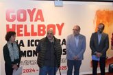 Foto: Los monstruos de Goya se enfrentan al superhéroe Hellboy en una exposición en el Centro de Historias de Zaragoza