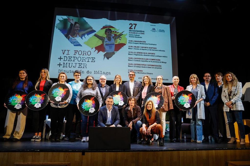 El Foro 'Más Deporte, Más Mujer' de la Diputación de Málaga celebra este miércoles su VI edición en el Centro Cultural Vicente Aleixandre de Alhaurín de la Torre con cuatro mesas redondas en las que participan profesionales y deportistas.