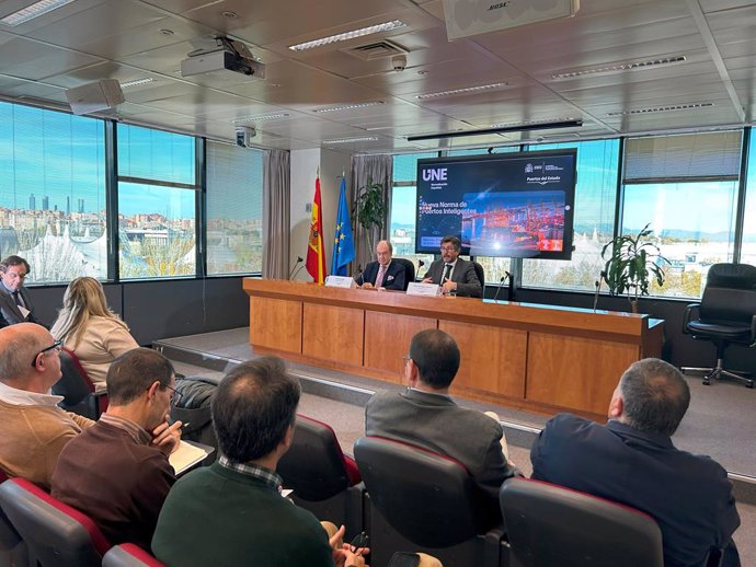 Jornada de la presentación de la norma UNE - Puertos del Estado