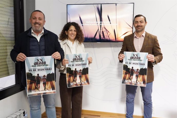 Presentación del XX Cross San Silvestre de Guzmán.