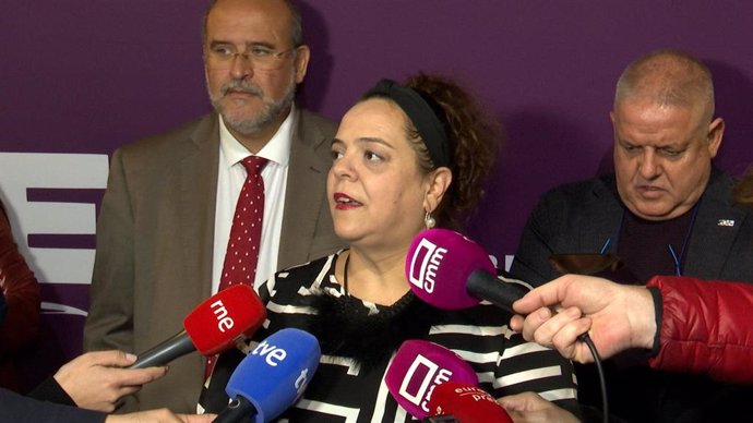 La presidenta de la Red Europea de Lucha Contra la Pobreza y la Exclusión Social en Castilla-La Mancha (EAPN C-LM), Mar González